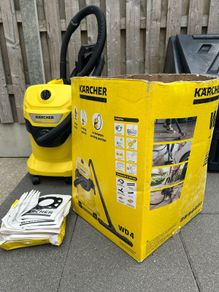 Karcher Wd 4 1000w 20ltr Wet & Dry Vacuum 240v