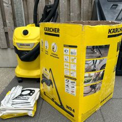 Karcher Wd 4 1000w 20ltr Wet & Dry Vacuum 240v
