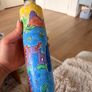 Hand Painted Bottle Image 4