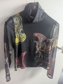 Desigual mesh top