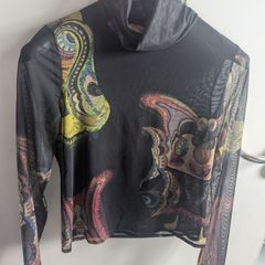 Desigual mesh top