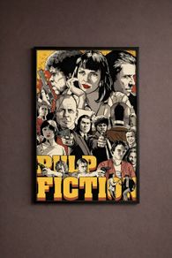 Unique Canvas Pulp Fiction Print - FREE P&P
