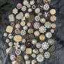Mixed Random Imperfect Decorative Rhinestone, Pearl & Metal Craft Buttons Image 4
