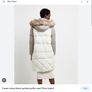River Island - Puffer Coat  - Cream and Taupe Colour Block - UK 8 - Brand New RRP 120 Image 3