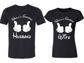 World's Greatest Wife Husband funny Couple T-Shirt valentines day gift present