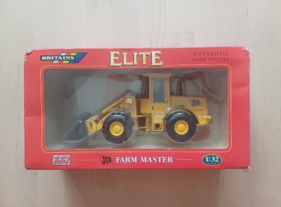 Britains Elite JCB Farm Master Model Digger Tractor Boxed MINT