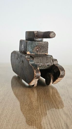 Vintage Wooden Tank
