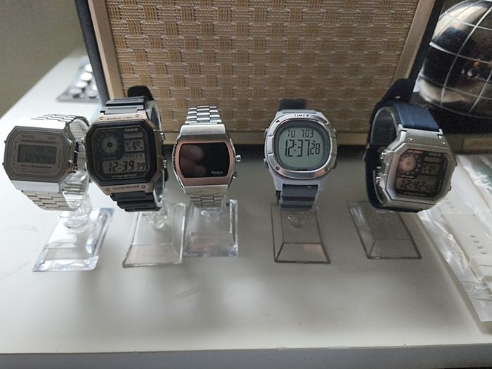 5 digital watches