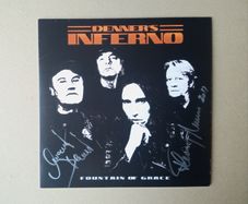 Michael Denner signed vinyl Mercyful Fate Metal