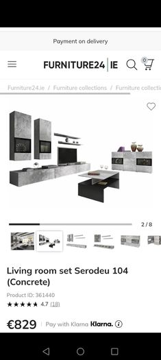 Living room furniture set