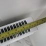 500mm x 800mm White Single Panel Convector Radiator with Thermostatic Valve - As New Image 6