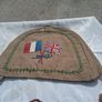 WW1 Embroidered Linen Tray Runner and Tea Cosy Image 10
