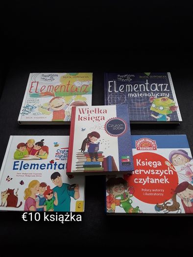 Books / ksiazki do nauki czytania nowe