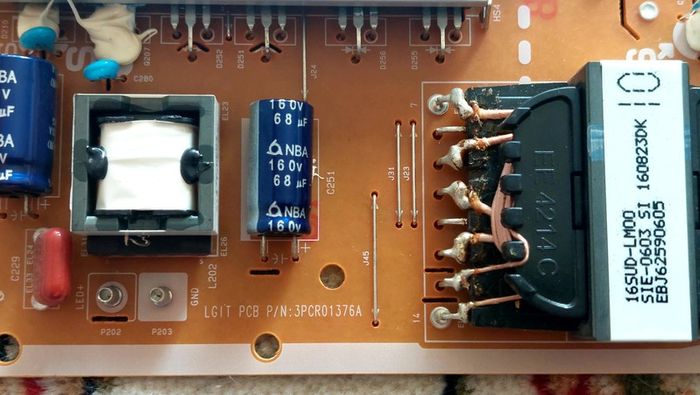 Power supply for LG 55UH650V-ZB.