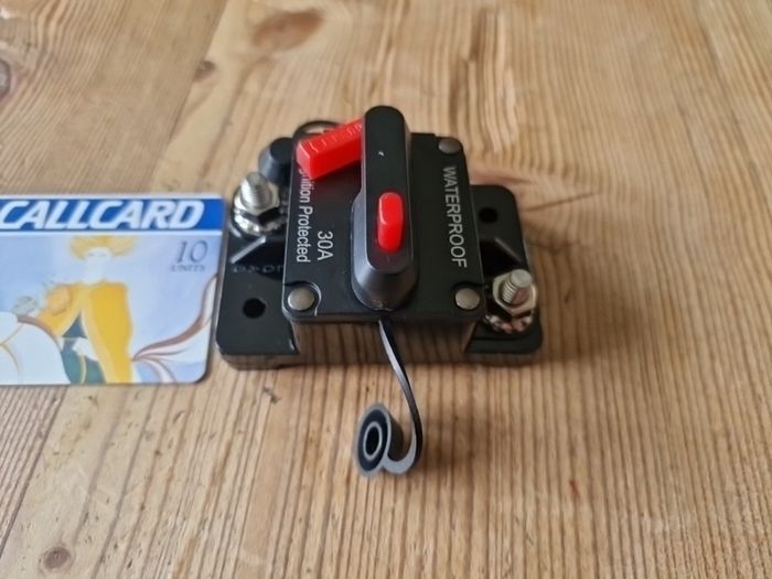 3 x Circuit Breakers 30a  - 12v (12-36v)