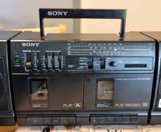 Sony CFS-W390L Radio Cassette-Recorder, perfect working order, from 1990