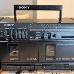 Sony CFS-W390L Radio Cassette-Recorder, perfect working order, from 1990