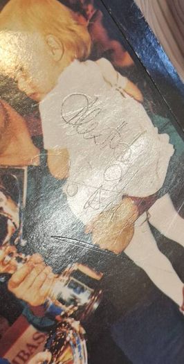 Alex "Hurricane" Higgins SIGNED 1-4-7 Vinyl (1982) - Near Mint Record