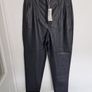 M&S Faux leather trousers Image 4