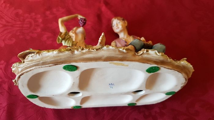 Capodimonte Italian Porcelain Large Figurine