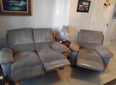 Two-Seater Recliner + Recliner Armchair