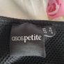 cami asos petite range black peplum top size 12 Image 7