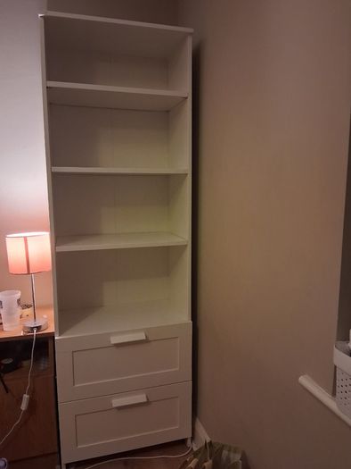 Bookcase with 2 drawers