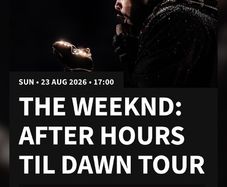 The Weeknd: After Hours Til Dawn Tour
