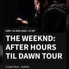 The Weeknd: After Hours Til Dawn Tour