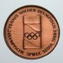 Steffi Graf Vintage official West Germany team Tennis Medal Seoul Olympics 1988 Image 4