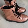 Gold glitter boots size 1 Image 2