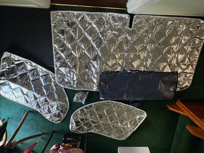 camper van insulation blinds