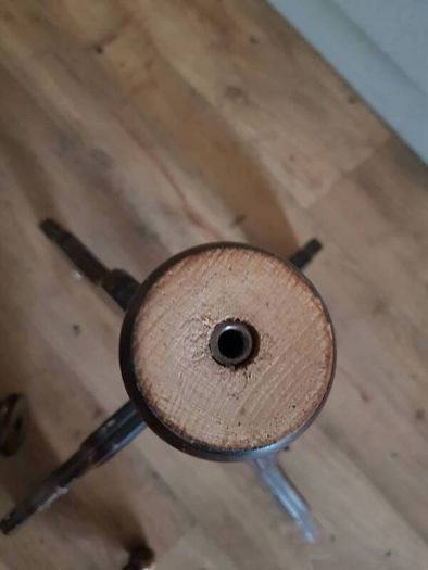 Mahogany coat stand