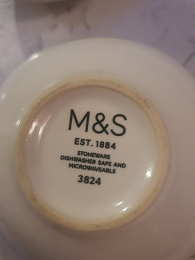 2 Marks & Spencer Bronzed Nibble Bowls