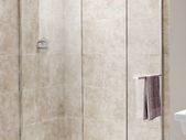 Clearance: Chianti Wet room End Panel 800 inc towel rail