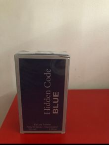 Hidden code blue perfume