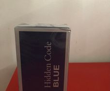 Hidden code blue perfume
