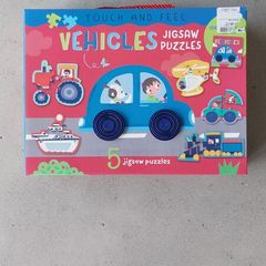 Vehicles Jigsaw Puzzle - Touch & Feel