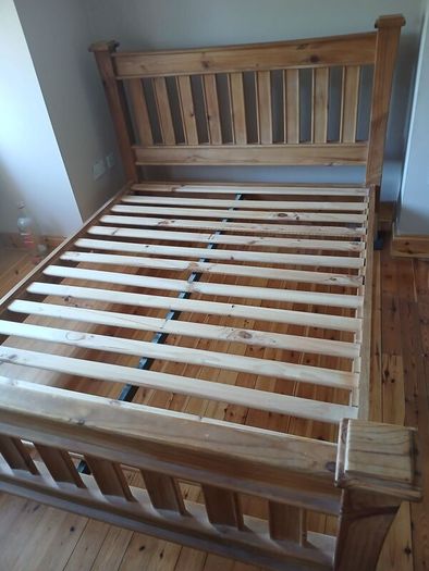 Kingsuze Oak Bed Frame