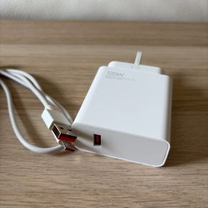 Xiaomi 120W Charger with Fast Charging Cable