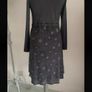 dress Bnwot grey long sleeve midi dress with contrast fabric base size European 36 Image 7