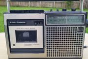 National Panasonic radio cassette recorder Model No. RQ-542S,
