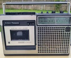 National Panasonic radio cassette recorder Model No. RQ-542S,