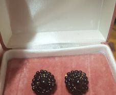 Vintage clip on earrings
