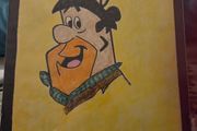 Fred Flintstone drawing