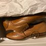 Brand New Aldo Office Brown Leather Woman Shoes Image 4