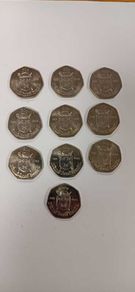 Millennium 50p -SET OF 10