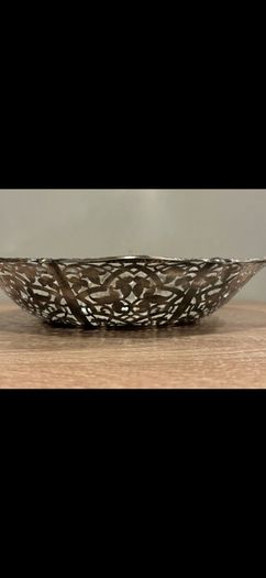 Vintage Silver Plated Ornate Bowl