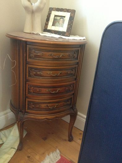 3 very good condition collectible drawer cabinets