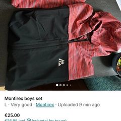Montirex jacket and t shirt